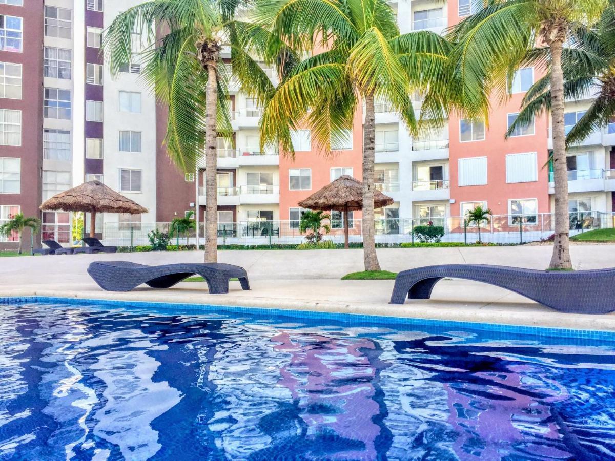 Escape Al Caribe Con Una Vista Impresionante En Pilarita'S Dream Lagoons Cancún Exterior foto