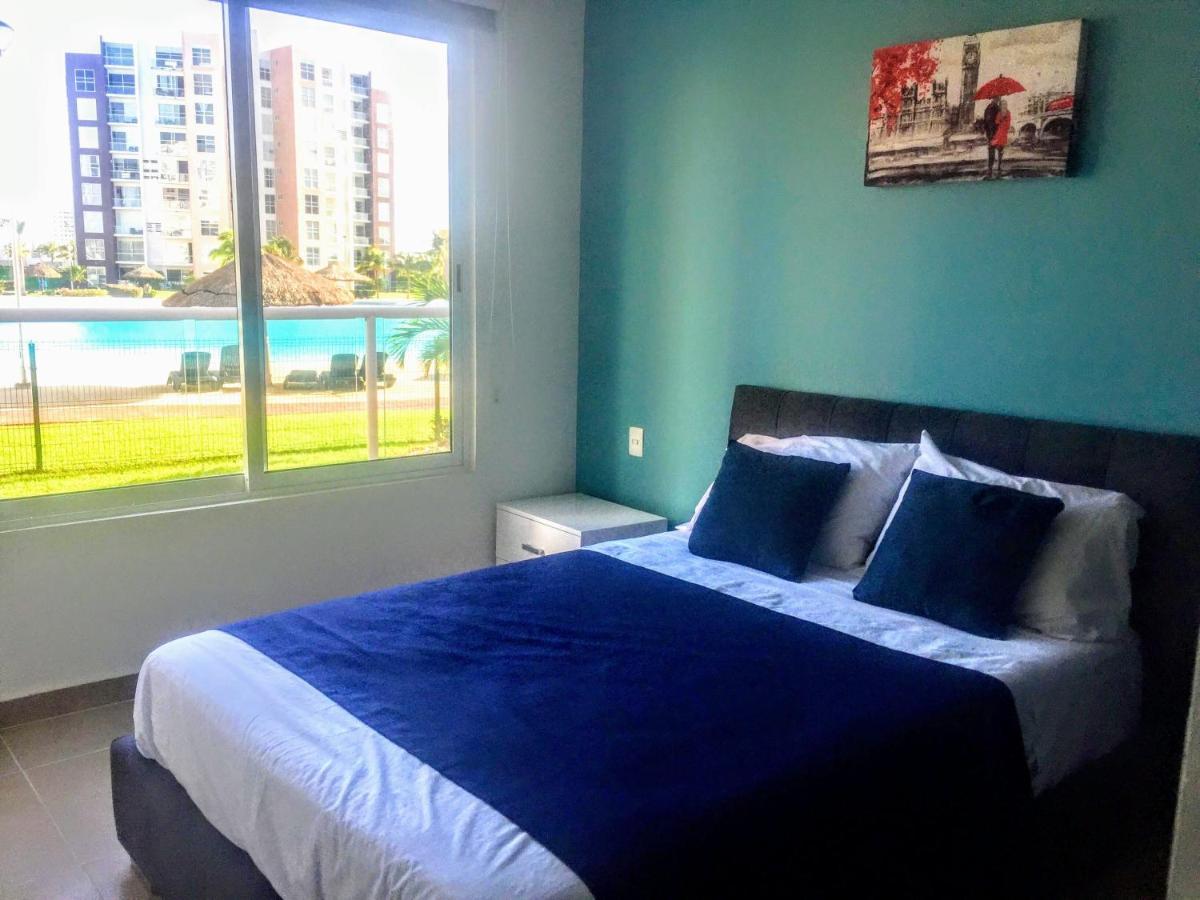 Escape Al Caribe Con Una Vista Impresionante En Pilarita'S Dream Lagoons Cancún Exterior foto