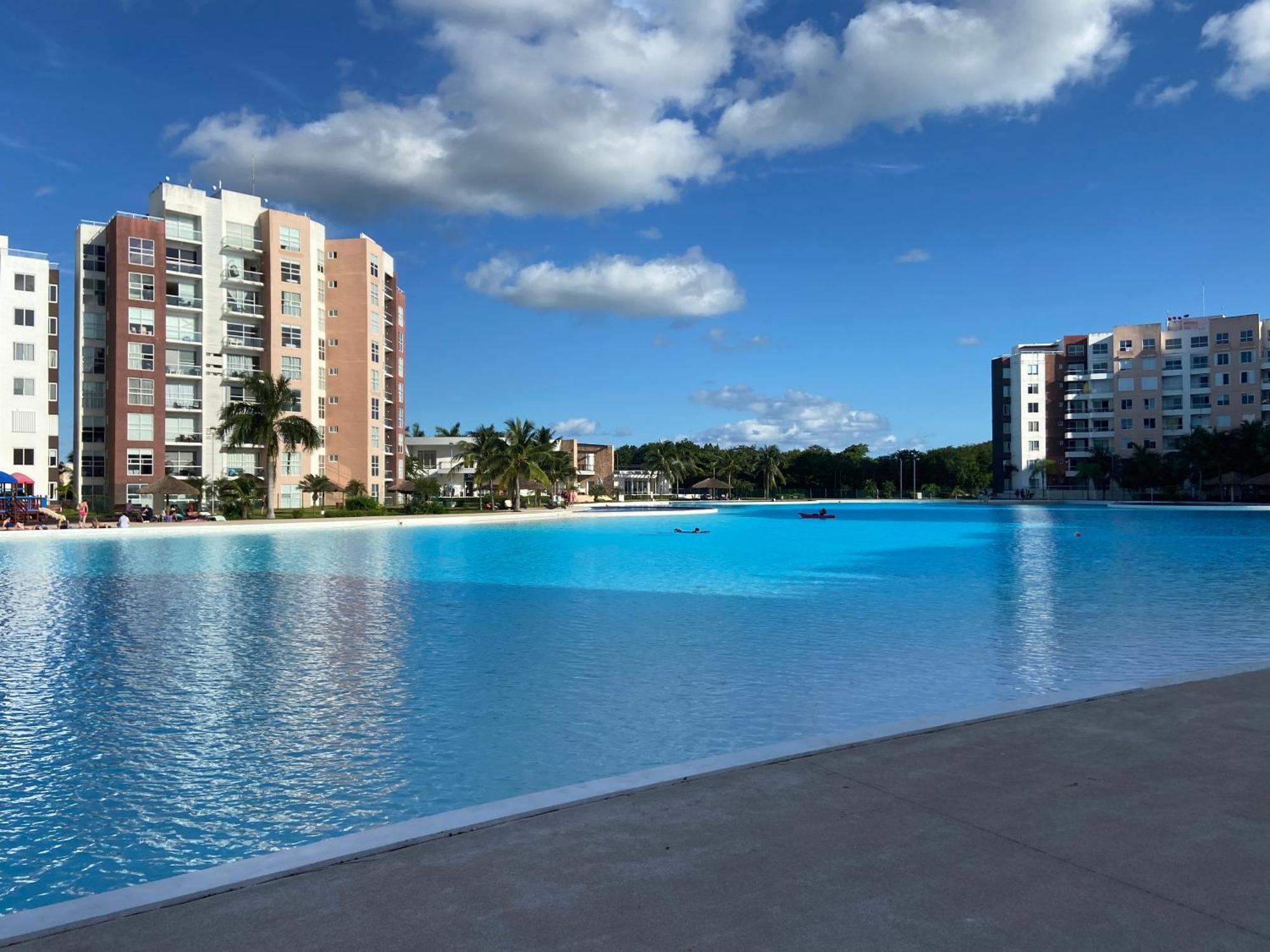 Escape Al Caribe Con Una Vista Impresionante En Pilarita'S Dream Lagoons Cancún Exterior foto